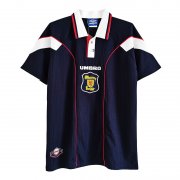 1996-1998 Scotland Home Soccer Football Kit Man #Retro