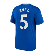 22-23 Chelsea Home Soccer Football Kit Man #ENZO #5