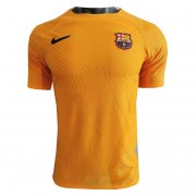 22-23 Barcelona Pre-Match Yellow Short Soccer Football Training Top Man #Match