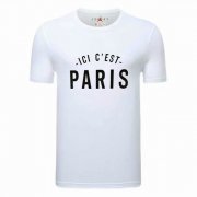 21-22 PSG White Messi ICI C'EST PARIS T-Shirt Man