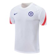 20-21 Chelsea UCL White Man Soccer Football Training Top