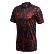 21-22 Spain Red Short Soccer Football Training Shirt Man