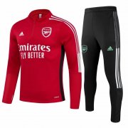 21-22 Arsenal Red Soccer Football Training Suit Man