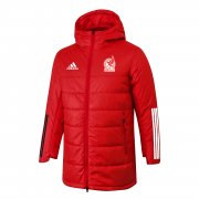 2022 Mexico Red Soccer Football Winter Jacket Man