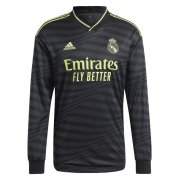 22-23 Real Madrid Third Soccer Football Kit Man #Long Sleeve
