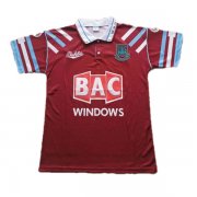 1991-1992 West Ham United Home Soccer Football Kit Man #Retro