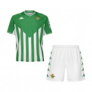 21-22 Real Betis Home Youth Soccer Football Kit (Shirt + Short)
