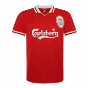 1996/97 Liverpool Home Soccer Football Kit Man #Retro