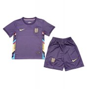 2024 England Away Soccer Football Kit (Top + Short) Youth