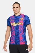 21-22 Barcelona Third Man Soccer Football Kit #Player Version