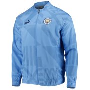 23-24 Manchester City Blue All Weather Windrunner Soccer Football Jacket Man
