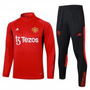 23-24 Manchester United Red II Soccer Football Training Kit Man
