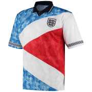 1990 England Retro Mash-Up Soccer Football Kit Man