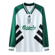 1993/95 Liverpool Away Soccer Football Kit Man #Retro Long Sleeve