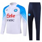 23-24 Napoli White Soccer Football Training Kit Man