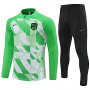 23-24 Atletico Madrid Green Soccer Football Training Kit Man