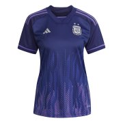 2022 Argentina Away Soccer Football Kit Woman