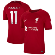 22-23 Liverpool Home Soccer Football Kit Man #M. SALAH #11