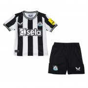 23-24 Newcastle United Home Soccer Football Kit (Top + Short) Youth