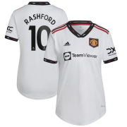 22-23 Manchester United Away Soccer Football Kit Woman #Rashford #10