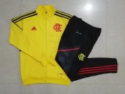 22-23 Flamengo Yellow Soccer Football Training Kit (Jacket + Pants) Man