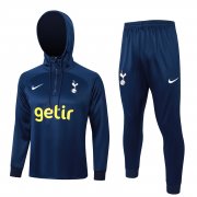 23-24 Tottenham Hotspur Royal Soccer Football Training Kit (Sweatshirt + Pants) Man #Hoodie