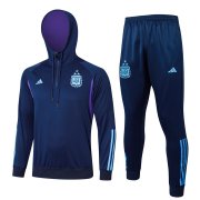 2024 Argentina Royal Soccer Football Training Kit (Sweatshirt + Pants) Man #Hoodie