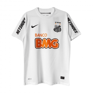 2013 Santos FC Retro Home Soccer Football Kit Man
