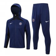 22-23 PSG Navy Soccer Football Training Kit (Jacket + Pants) Man #Hoodie
