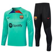 23-24 Barcelona Green Soccer Football Training Kit Man
