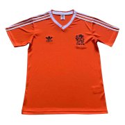 1986 Netherlands Retro Home Soccer Football Kit Man