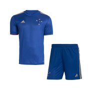 21-22 Cruzeiro Home Soccer Football Kit (Shirt + Short) Kids