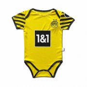 21-22 Borussia Dortmund Home Soccer Football Kit Baby Infant
