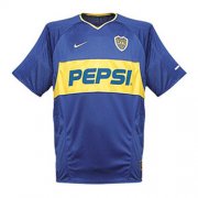 2003/2004 Boca Juniors Retro Home Soccer Football Kit Man