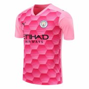 20-21 Manchester City Goalkeeper Pink Man Soccer Football Kit
