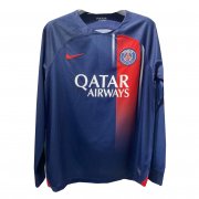 23-24 PSG Home Soccer Football Kit Man #Long Sleeve