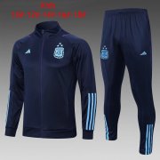 22-23 Argentina Royal Soccer Football Training Kit (Jacket + Pants) Youth