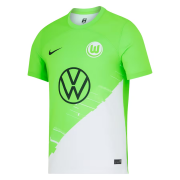 23-24 VfL Wolfsburg Home Soccer Football Kit Man