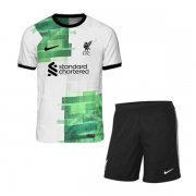 23-24 Liverpool Away Soccer Football Kit (Top + Short) Youth