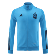 22-23 Argentina 3 Stars Blue Soccer Football Jacket Top Man