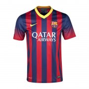 2013-2014 Barcelona Home Soccer Football Kit Man #Retro