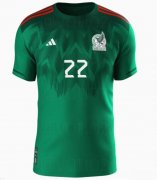 2022 Mexico Home Soccer Football Kit Man