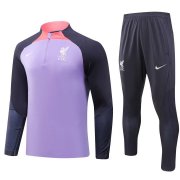 23-24 Tottenham Hotspur Violet - Black Soccer Football Training Kit Man