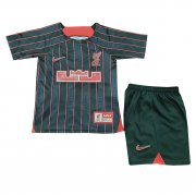 23-24 Liverpool X Lebron James Soccer Football Kit (Top + Short) Youth