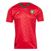 2023 Morocco Home Soccer Football Kit Man