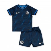 23-24 Chelsea Away Soccer Football Kit (Top + Short) Youth