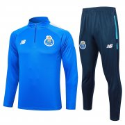 23-24 FC Porto Blue Soccer Football Training Kit (Sweatshirt + Pants) Man