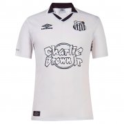 22-23 Santos FC White Soccer Football Kit Man #Charlie Brown Days of Glory