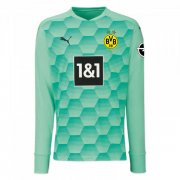 20-21 Borussia Dortmund Goalkeeper Green Long Sleeve Man Soccer Football Kit