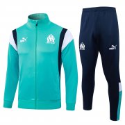 23-24 Olympique Marseille Green II Soccer Football Training Kit (Jacket + Pants) Man